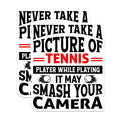 (2 Pack) Funny Tennis Player Magnets - Sports Humor Decor - Tennis Fan Refrigerator Accessory - 5 Inches On Longest Side - Thick Durable Magnet - Made in USA - MAG22478