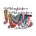 (2 Pack) Christian Faith Magnets - Rustic Cowgirl Leopard - Scripture Verse Kitchen Decor - 5 Inches On Longest Side - Thick Durable Magnet - Made in USA - MAG29415
