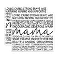 (2 Pack) Mama Stickers - Inspirational Mom Quotes Stickers - Encouraging Mother Appreciation Stickers - 5" On Longest Side - Sticks to Smooth Flat Surfaces - Made in USA - BMCS4680
