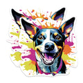 (2 Pack) Rat Terrier Dog Breed Magnets - 5 Inches On Longest Side - Choose from Over 100 Dog Breeds - for Cars, Refrigerators, Toolboxes - Made in USA - MAG1928