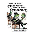 (2 Pack) Frog Top Hat Magnets - Humorous Quotes - Animal Novelty Decor - 5" On Longest Side - for Cars, Fridges, Toolboxes - Made in USA - MAG7618