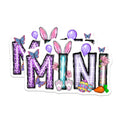 (2 Pack) Easter Mini Magnets - Baby Shower Decorations - New Parent Present - Nursery Fridge Magnets - 5 Inches On Longest Side - Thick Durable Magnet - Made in USA - MAG26029