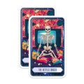 (2 Pack) Quirky Halloween Decor Magnet - 5" On Longest Side - Sticks to Smooth Flat Surfaces - Made in USA - MAG10004