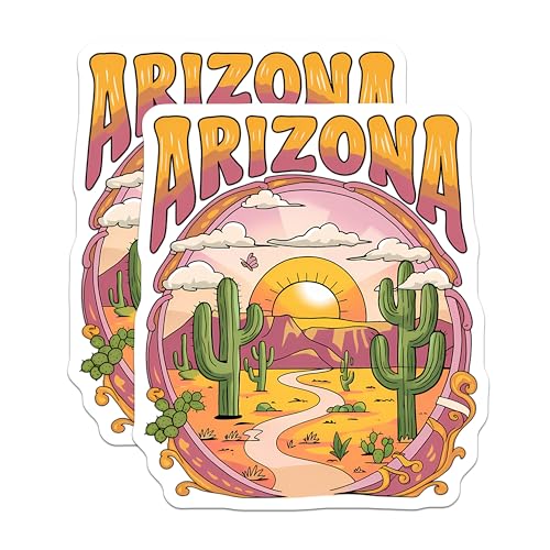 (2 Pack) Southwest Decor Magnet - 5" On Longest Side - Sticks to Smooth Flat Surfaces - Made in USA - MAG9583
