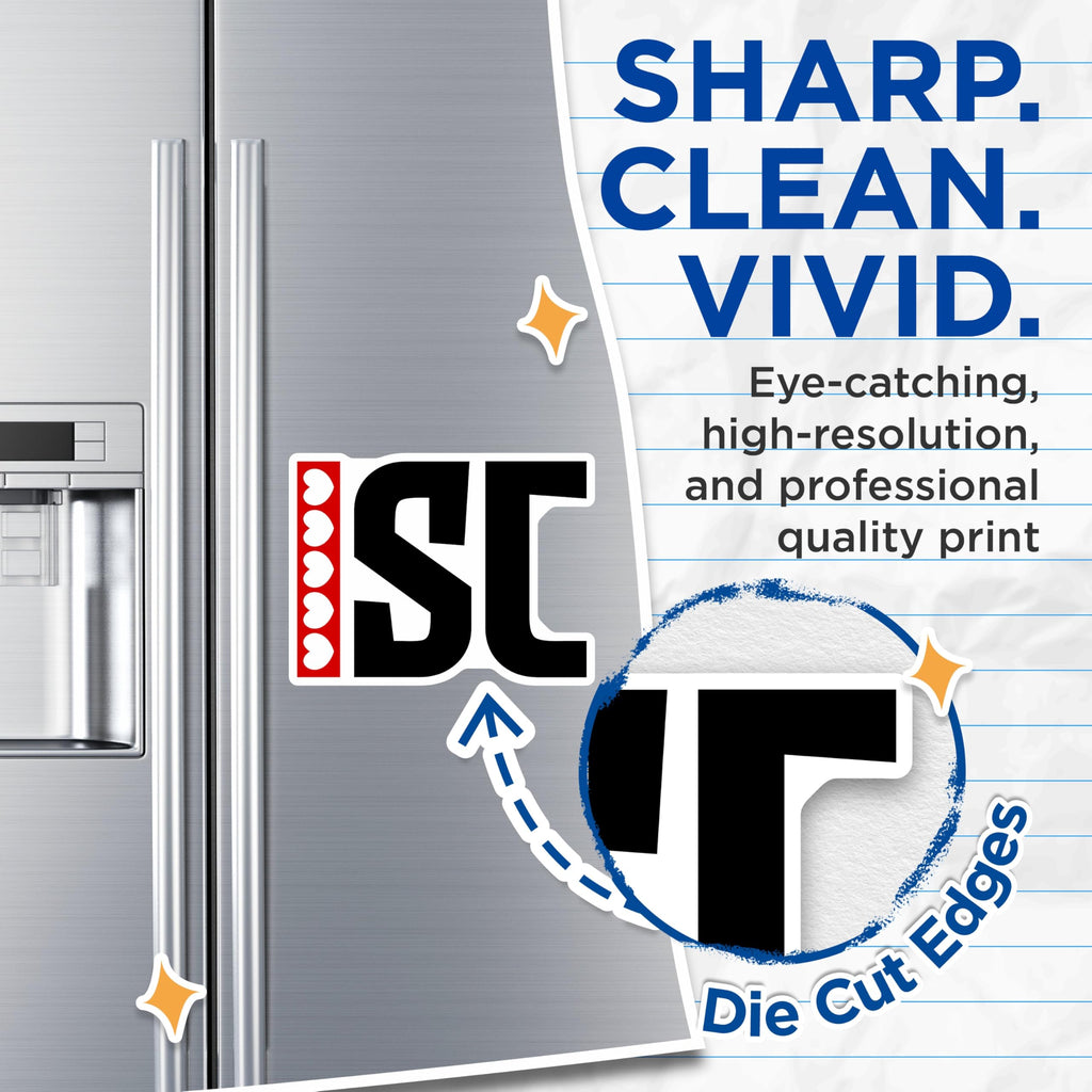(2 Pack) ISC Switzerland Magnets - Swiss Pride Souvenirs - Heart Border Swiss Decor Magnets - 5" On Longest Side - Premium Magnet - for Cars, Refrigerators, Toolboxes, Lockers - Made in USA - MAG17943