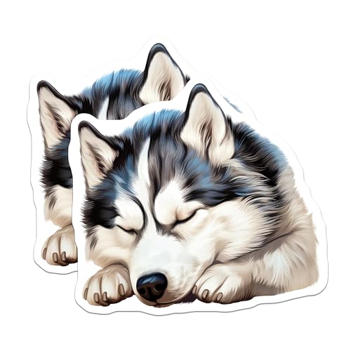 (2 Pack) Animal Lover Decor Magnet - 5" On Longest Side - Sticks to Smooth Flat Surfaces - Made in USA - MAG10280