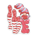 (2 Pack) Love Gnome Magnets - Cute Gnome Decor - Valentine's Day Gnome - Heart Gnome Letter - 5" On Longest Side - for Cars, Refrigerators, Toolboxes, Lockers - Made in USA BMCS3519