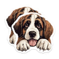 (2 Pack) Animal Lover Decor Magnet - Pet Owner Kitchen Accessories - 5" On Longest Side - Sticks to Smooth Flat Surfaces - Made in USA - MAG10287