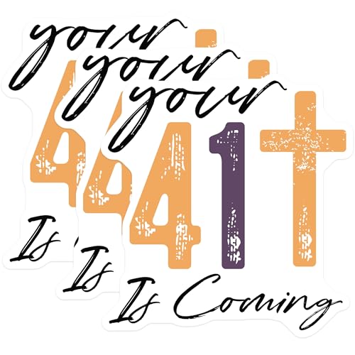 (3 Pack) Your 411 is Coming Decals - Inspirational Sayings - Motivational Decals- 3 Inches On Longest Side - Easy Peel & Apply - Made in USA - 3MCS5903
