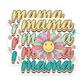 (2 Pack) Mama Magnets Magnets - Smiling Flower Design - Mom Decor - 5" On Longest Side - Made in USA - Sticks to Refrigerators & Metal Surfaces - MAG8962