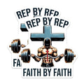 (2 Pack) Inspirational Gym Decor Magnet - Bodybuilding Success Quotes - 5" On Longest Side - Sticks to Smooth Flat Surfaces - Made in USA - MAG9643