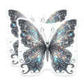 (2 Pack) Iridescent Butterfly Magnets - Mystical Fairy Wing Decor - Enchanting Celestial Fridge Art - 5 Inches On Longest Side - Thick Durable Magnet - Made in USA - MAG39274
