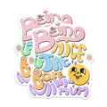 (2 Pack) Bare Minimum Magnets - Sassy Quote Refrigerator Decor - Y2K Aesthetic Locker Accessory - Funny Motivational Item - 5 Inches On Longest Side - Thick Durable Magnet - Made in USA - MAG37600