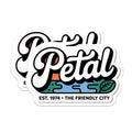 (2 Pack) Petal Mississippi Magnets - The Friendly City - Home State Souvenir - 5" On Longest Side - Premium Magnet - for Cars, Refrigerators, Toolboxes, Lockers - Made in USA - MAG18132
