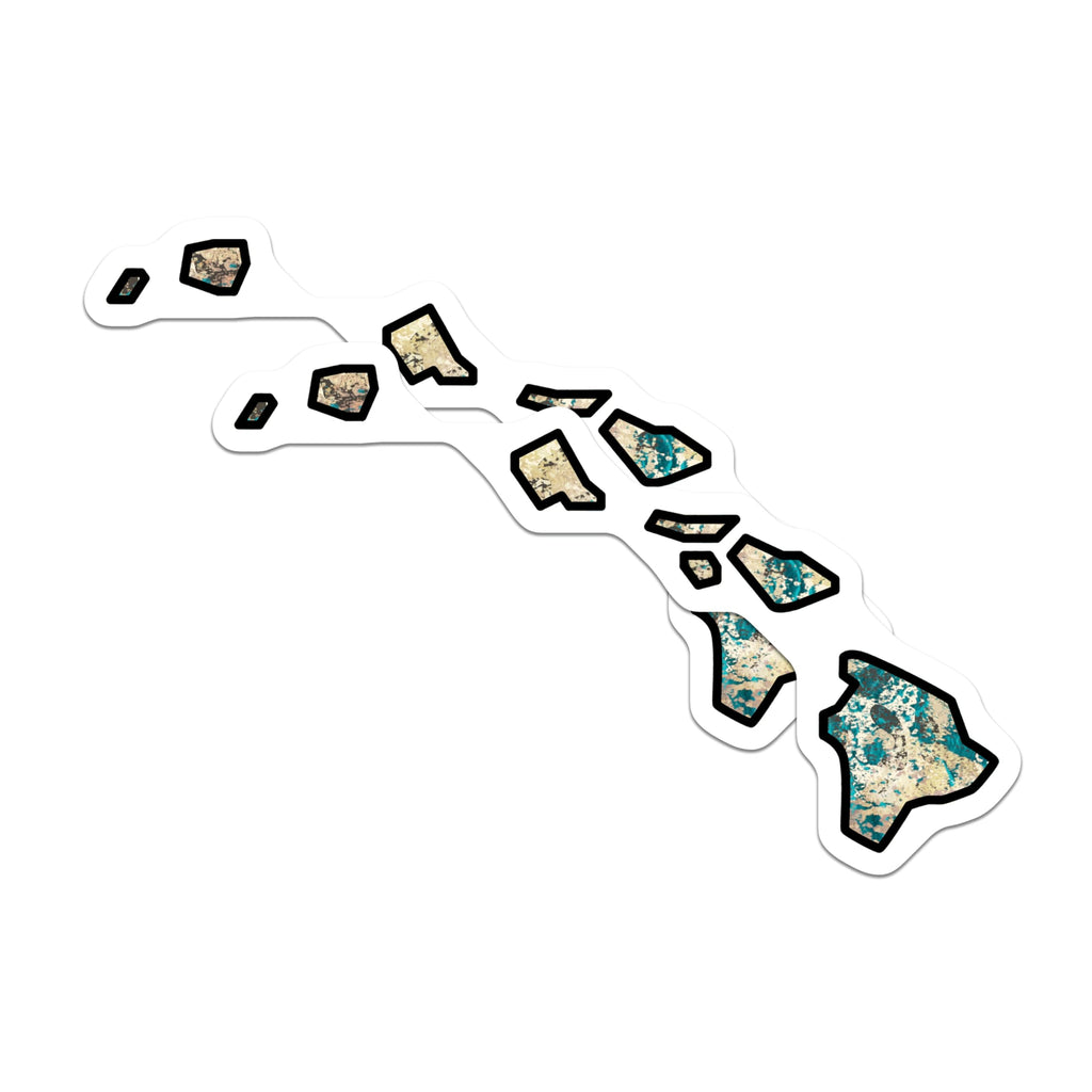 (2 Pack) Hawaii Islands Magnets - Hawaiian Islands Decor - Tropical Island Souvenir - 5" On Longest Side - Premium Magnet - for Cars, Refrigerators, Toolboxes, Lockers - Made in USA - MAG18324