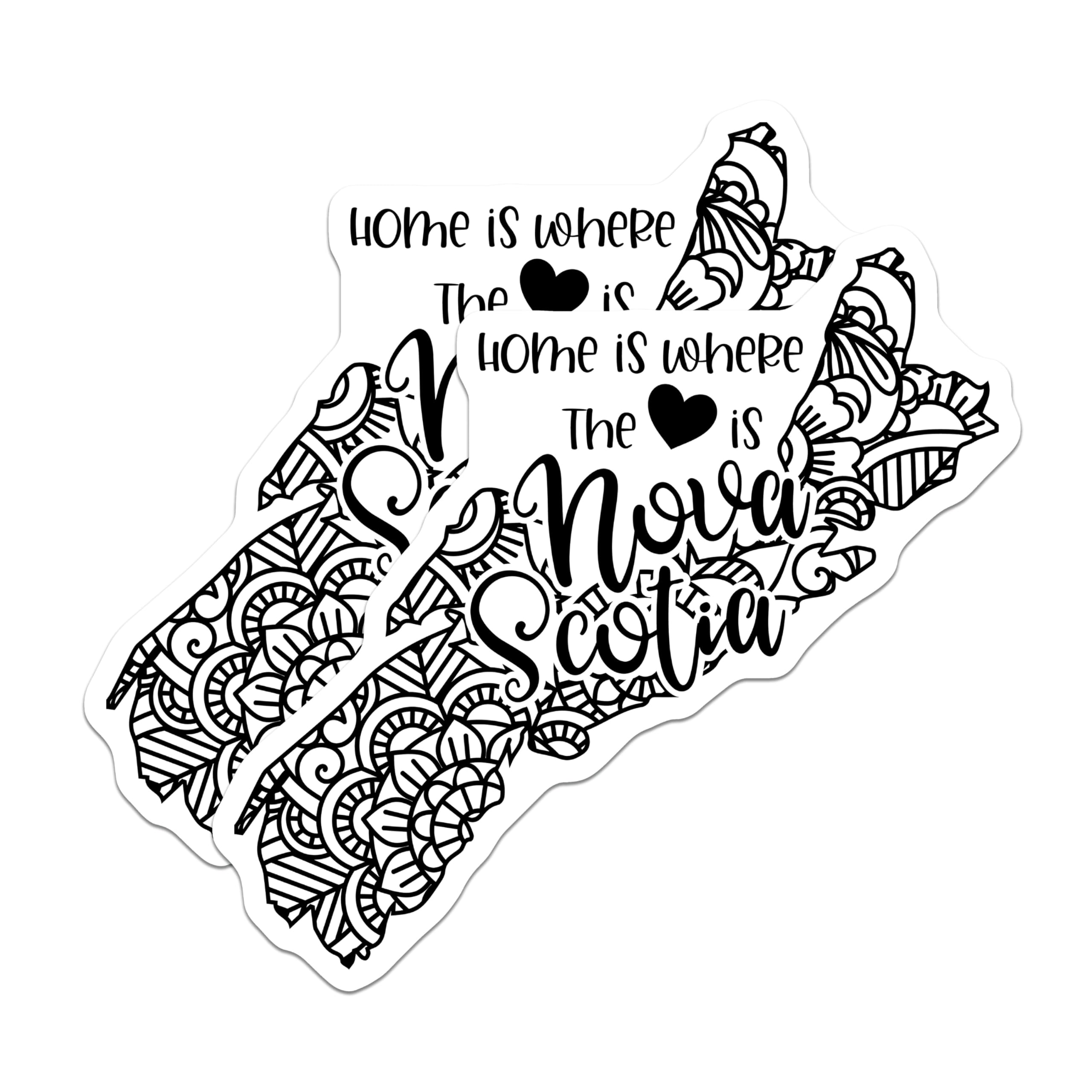 (2 Pack) Nova Scotia Magnets - Home Decor - Canada Souvenir - Travel Gift - 5" On Longest Side - Premium Magnet - for Cars, Refrigerators, Toolboxes, Lockers - Made in USA - MAG17701