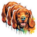 (3 Pack) Cocker Spaniel Decals - Dog Breed Sticker - Laptop Decal - 3 Inches On Longest Side - Easy Peel & Apply - Made in USA - 3MCS0752
