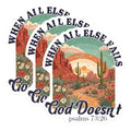(3 Pack) Psalms 73 26 Decals - God Doesn't Fail - Christian Laptop Decal - 3 Inches On Longest Side - Easy Peel & Apply - Made in USA - 3MCS0082
