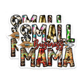 (2 Pack) Small Business Mama Magnets - Western Entrepreneur Decor - Boho Cowhide Fridge Display - 5 Inches On Longest Side - Thick Durable Magnet - Made in USA - MAG24730
