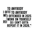 (2 Pack) Funny Offended Magnets - 2025 Offense - Snarky Fridge Decor - 5" On Longest Side - Premium Magnet - for Cars, Refrigerators, Toolboxes, Lockers - Made in USA - MAG16768