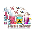(2 Pack) Science Teacher Magnets - 5" On Longest Side - for Cars, Fridges, Toolboxes - Made in USA - MAG7837