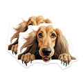 (2 Pack) Dog Themed Kitchen Decor Magnet - 5" On Longest Side - Sticks to Smooth Flat Surfaces - Made in USA - MAG9816