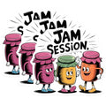 (3 Pack) Jam Session Decals - Funny Food Stickers - Cartoon Jam Jar Decals - 3 Inches On Longest Side - Easy Peel & Apply - Made in USA - 3MCS6399