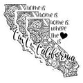 (3 Pack) California Love Decals - Home State Decal - Laptop Decal - 3 Inches On Longest Side - Easy Peel & Apply - Made in USA - 3MCS7866