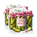 (2 Pack) Funny Kitchen Decor Magnet - 5" On Longest Side - Sticks to Smooth Flat Surfaces - Made in USA - MAG9941