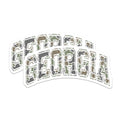 (2 Pack) Georgia Camo Magnets - University State Pride - Bulldogs Decor - 5" On Longest Side - Premium Magnet - for Cars, Refrigerators, Toolboxes, Lockers - Made in USA - MAG18638