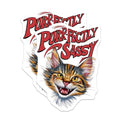 (2 Pack) Purr-fectly Sassy Magnets - Cute Cat Magnets - Fun Fridge Magnets - 5" On Longest Side - for Cars, Fridges, Toolboxes - Made in USA - MAG3957