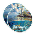 (2 Pack) Biscayne National Park Bumper Magnet - US National Park - Choose from 63 Parks - 5" On Longest Side - Decal for Car Bumper, Laptop, Water Bottle, Wall, and Window - MAG1574