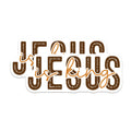 (2 Pack) Jesus is King Magnets - Christian Faith Decor - Religious Affirmation Scripture Bible Verse Magnets - 5 Inches On Longest Side - Thick Durable Magnet - Made in USA - MAG30548