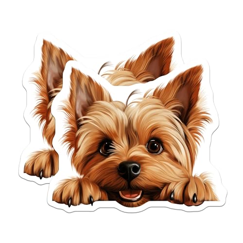 (2 Pack) Pet Lover's Kitchen Decor Magnet - Fun Fridge Accessories - 5" On Longest Side - Sticks to Smooth Flat Surfaces - Made in USA - MAG10281