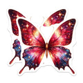 (2 Pack) Galaxy Butterfly Magnets - Cosmic Celestial Decor - Vibrant Ethereal Nature Art - 5 Inches On Longest Side - Thick Durable Magnet - Made in USA - MAG38656