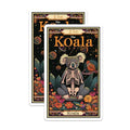 (2 Pack) Koala Magnets - Cute Animal Magnets - Unique Wall - 5" On Longest Side - for Cars, Fridges, Toolboxes - Made in USA - MAG3693