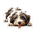 (2 Pack) Animal Lover Decor for Fridge or Locker Magnet - 5" On Longest Side - Sticks to Smooth Flat Surfaces - Made in USA - MAG10327