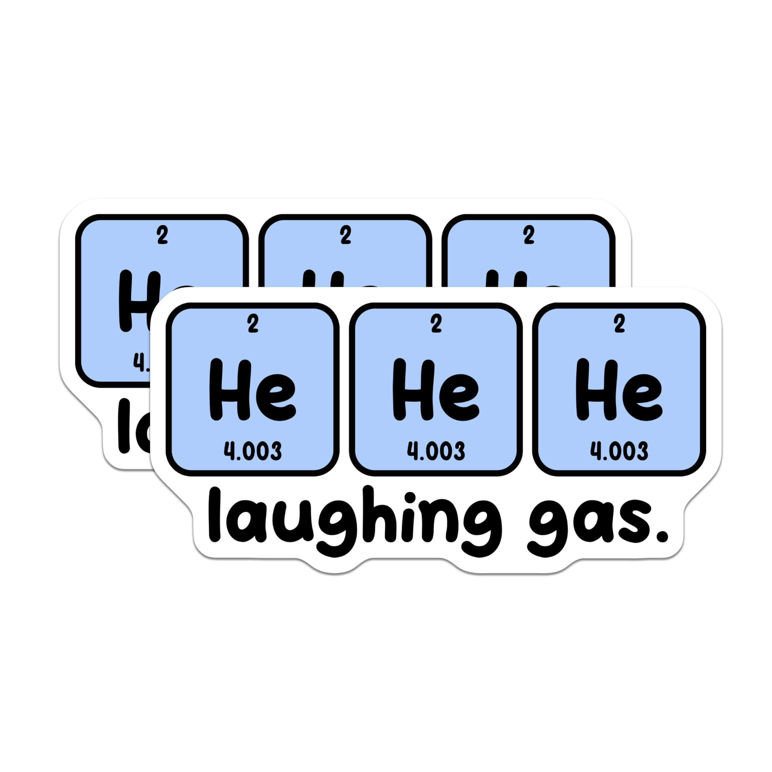 (2 Pack) Chemistry Humor Magnets - Science Joke - 5" On Longest Side - for Cars, Fridges, Toolboxes - Made in USA - MAG8025