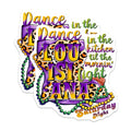 (2 Pack) Louisiana State Kitchen Magnets - Mardi Gras Leopard Party Decor - Saturday Night Dance Accent - 5 Inches On Longest Side - Thick Durable Magnet - Made in USA - MAG24245