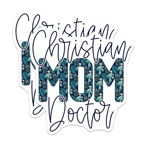 (2 Pack) Inspirational Christian Gifts Magnet - Faith-Based Mom Decor - Spiritual Home Accessories - 5" On Longest Side - Sticks to Smooth Flat Surfaces - Made in USA - MAG9339