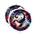 (2 Pack) Scorpio Zodiac Magnets - Horoscope Astrology Decor - Mystical Star Sign Art for Refrigerator - 5 Inches On Longest Side - Thick Durable Magnet - Made in USA - MAG38407