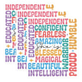 (3 Pack) She is Decals - Positive Affirmations - Laptop Decals - 3 Inches On Longest Side - Easy Peel & Apply - Made in USA - 3MCS1867
