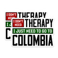 (2 Pack) Colombia Magnets - Travel Destination Decor - Funny Quote Statement - Wanderlust Refrigerator Accessory - 5 Inches On Longest Side - Thick Durable Magnet - Made in USA - MAG38766