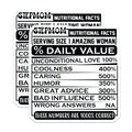 (2 Pack) Stepmom Nutrition Facts Magnets - Amazing Stepmom Decor - Funny Stepmom Present - 5" On Longest Side - Premium Magnet - for Cars, Refrigerators, Toolboxes, Lockers - Made in USA - MAG15301