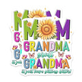 (2 Pack) Mom Grandma Great Grandma Stickers - 5" On Longest Side - Sticks to Smooth Flat Surfaces - Made in USA - BMCS8465 - BMCS8465