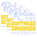 (3 Pack) Software Engineer Decals - Relax Engineer - Programmer Coder Decals - 3 Inches On Longest Side - Easy Peel & Apply - Made in USA - 3MCS4049