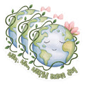 (3 Pack) World Ozone Day Decals - Earth Day Stickers - Save Planet Decals - 3 Inches On Longest Side - Easy Peel & Apply - Made in USA - 3MCS6446