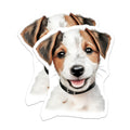 (2 Pack) Jack Russell Puppy Magnets - Cute Dog Lover Magnet - Pet Owner Refrigerator Decor - 5 Inches On Longest Side - Thick Durable Magnet - Made in USA - MAG26878