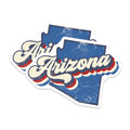(2 Pack) Arizona Magnets - Retro State - Fridge and Locker Arizona Decor - 5" On Longest Side - Premium Magnet - for Cars, Refrigerators, Toolboxes, Lockers - Made in USA - MAG18139