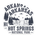 (2 Pack) Hot Springs Arkansas Magnets - National Park Souvenir - Travel Memorabilia - 5" On Longest Side - Premium Magnet - for Cars, Refrigerators, Toolboxes, Lockers - Made in USA - MAG17826